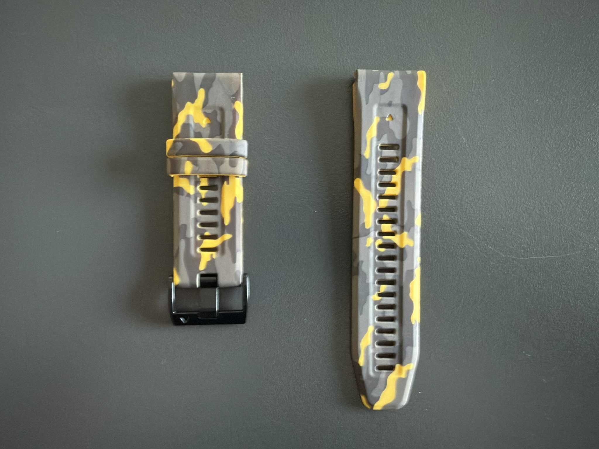 Камуфлажни Силиконови Каишки за Garmin Quickfit 26 mm