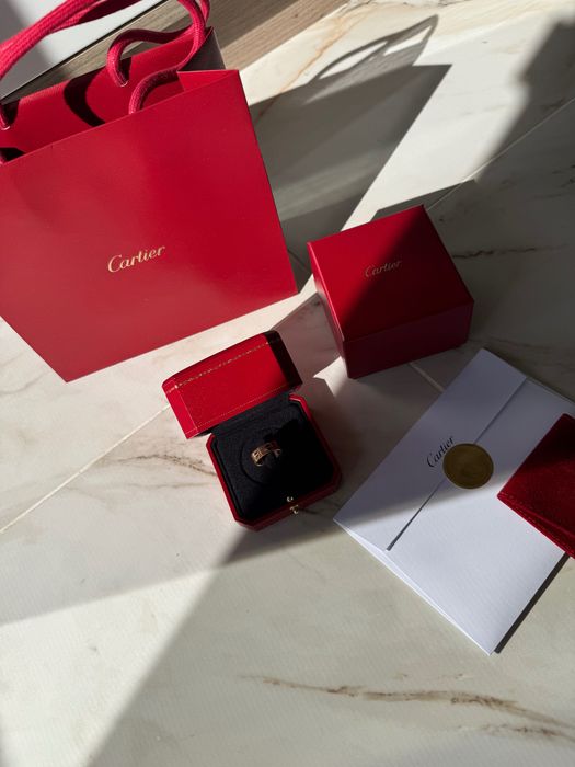 Пръстен Cartier love unlimited ring rose gold