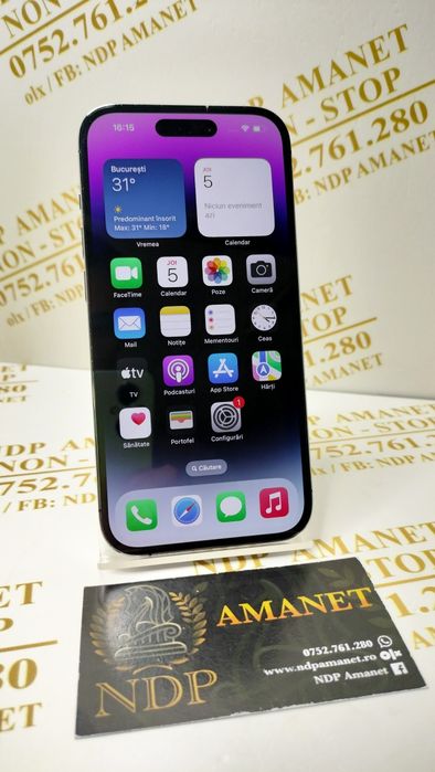 NDP Amanet Brăila iPhone 14 Pro 128gb (35122)