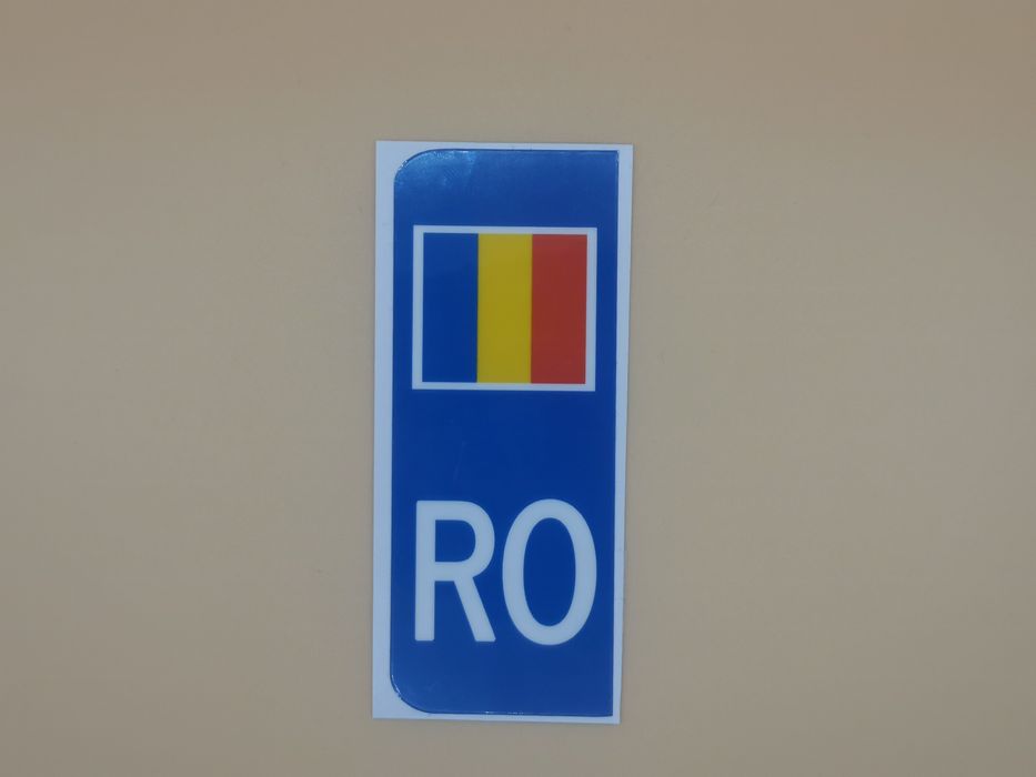 Autocolant Număr Mașină