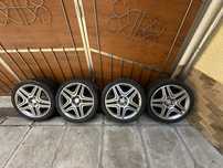 Vand Jante AMG pe 21 inch si cauciucuri de iarna