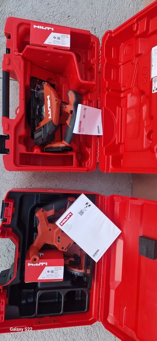 Hilti circular pe acumulator