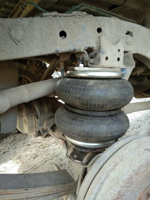 Пневмобаллоны на пружину