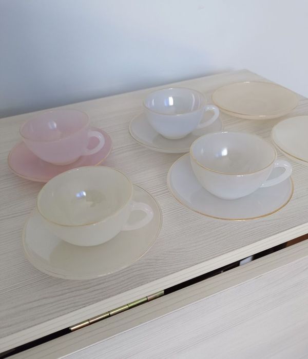 Кофейный сервиз опаловый 1970