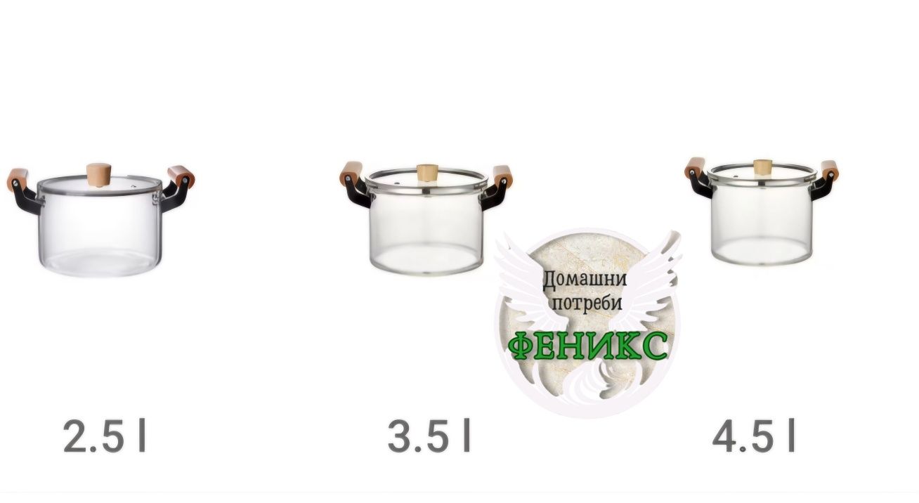 Стъклена  тенджера