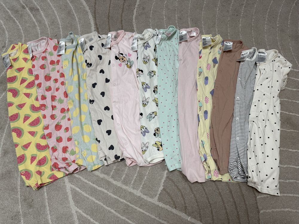 Lot pijama H&M 98-104 cm