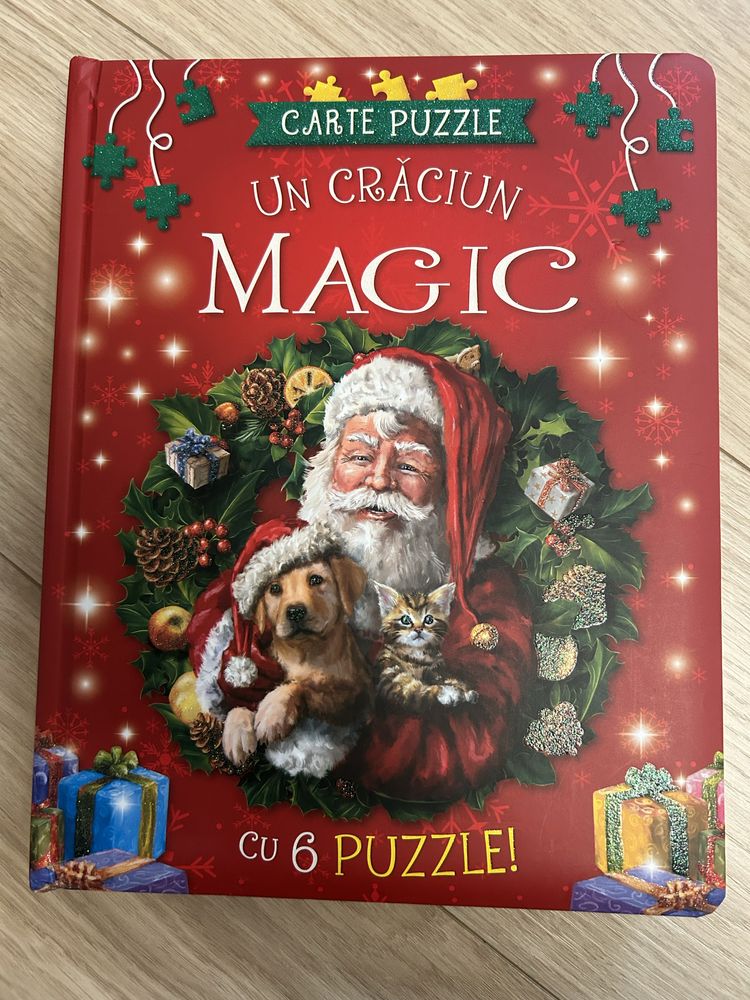 Carte puzzle de Craciun