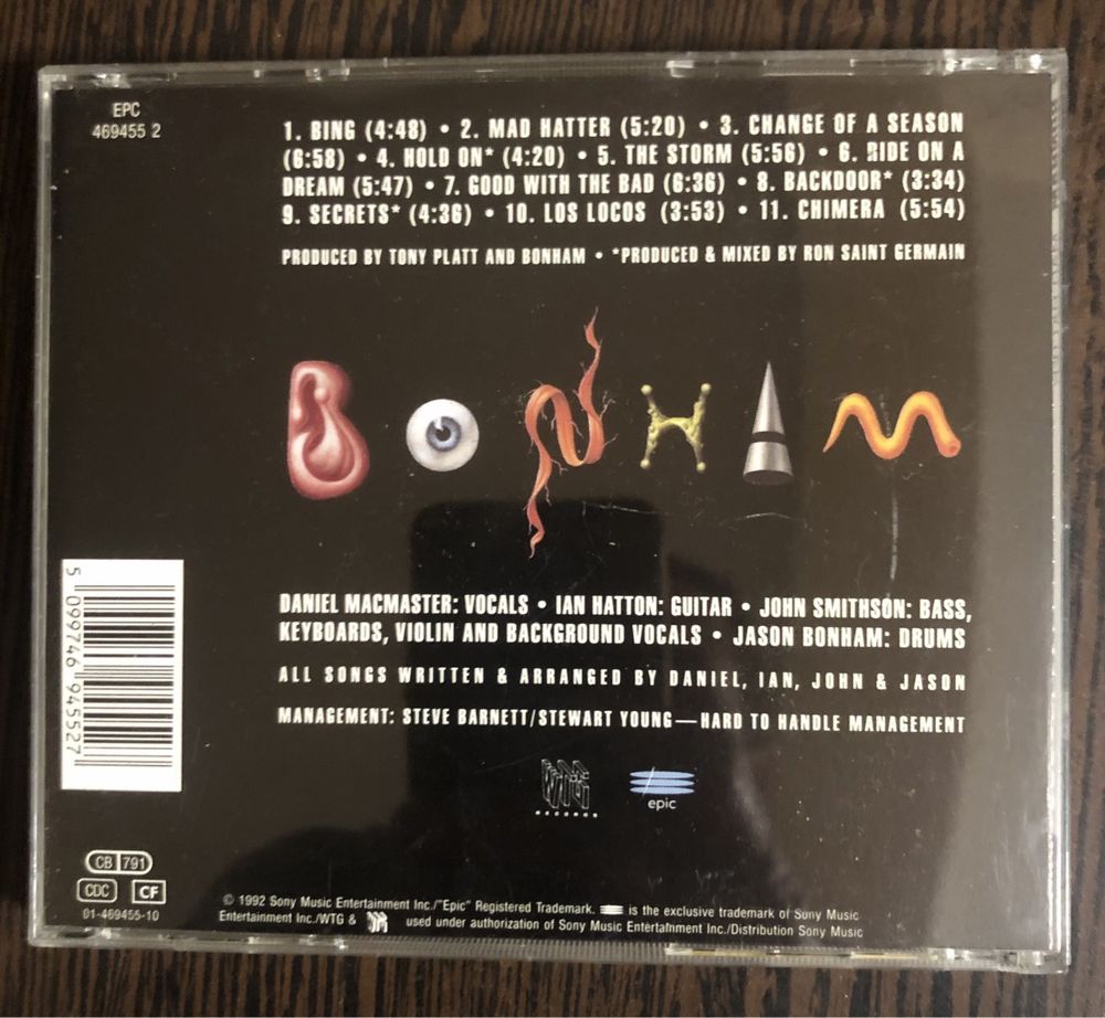 CD Bonham The Mad Hatter