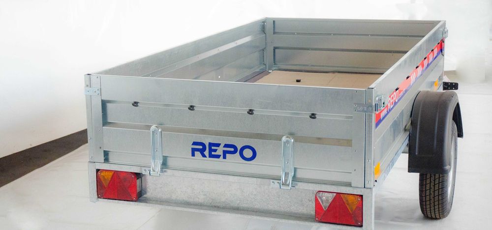 Remorca 750 kg, Remorca Repo, carte RAR inclusa, remorca ATV