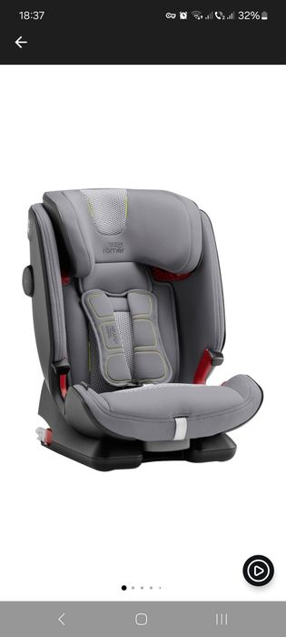 Scaun auto copii Isofix 9-36kg Britax Romer ADVANSAFIX IV R Air Silver