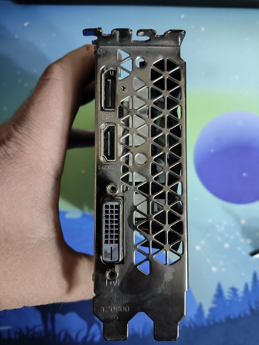 Видеокарта Zotac GTX 1650 4gb gddr6