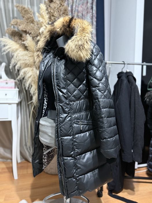 Яке с гъши пух и естествен косъм