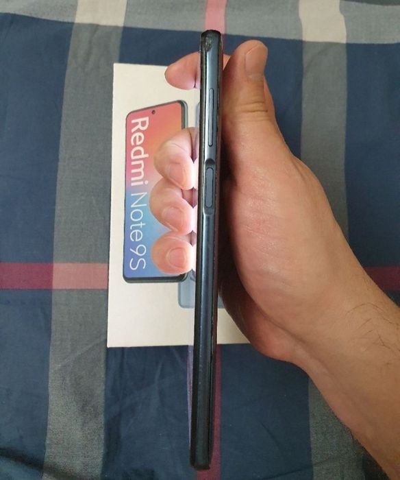 Xiaomi Redmi Note 9S 6/128GB Gray Black Igravoy Karobka Holati Yaxshi