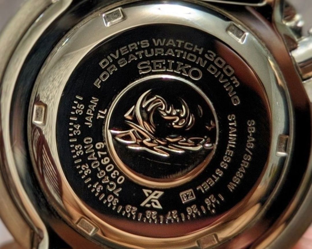 Seiko Tuna Marinemaster, дайверские часы.