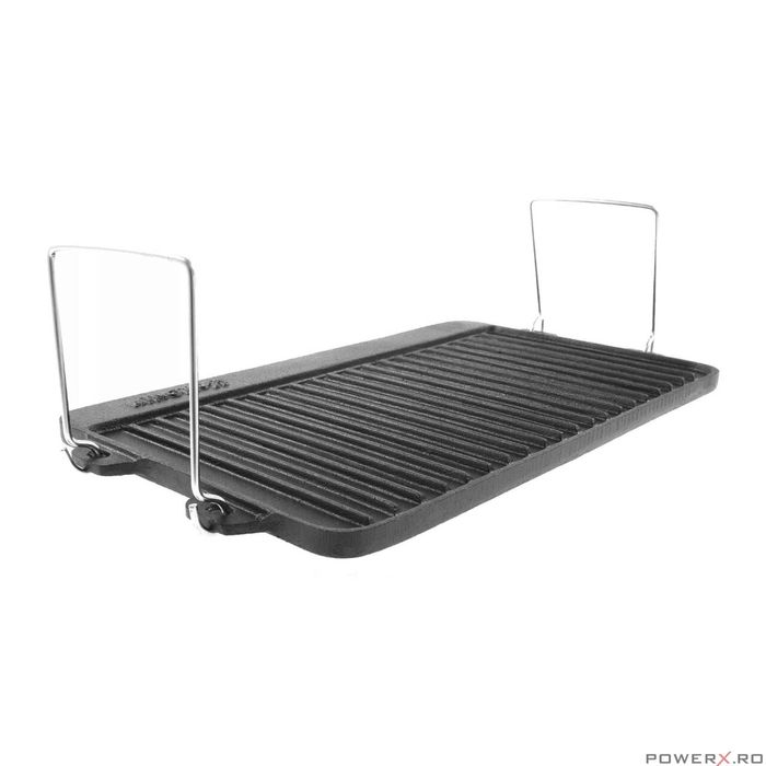 Placa gratar din fonta dreptunghiulara 44x24x2cm KingHoff