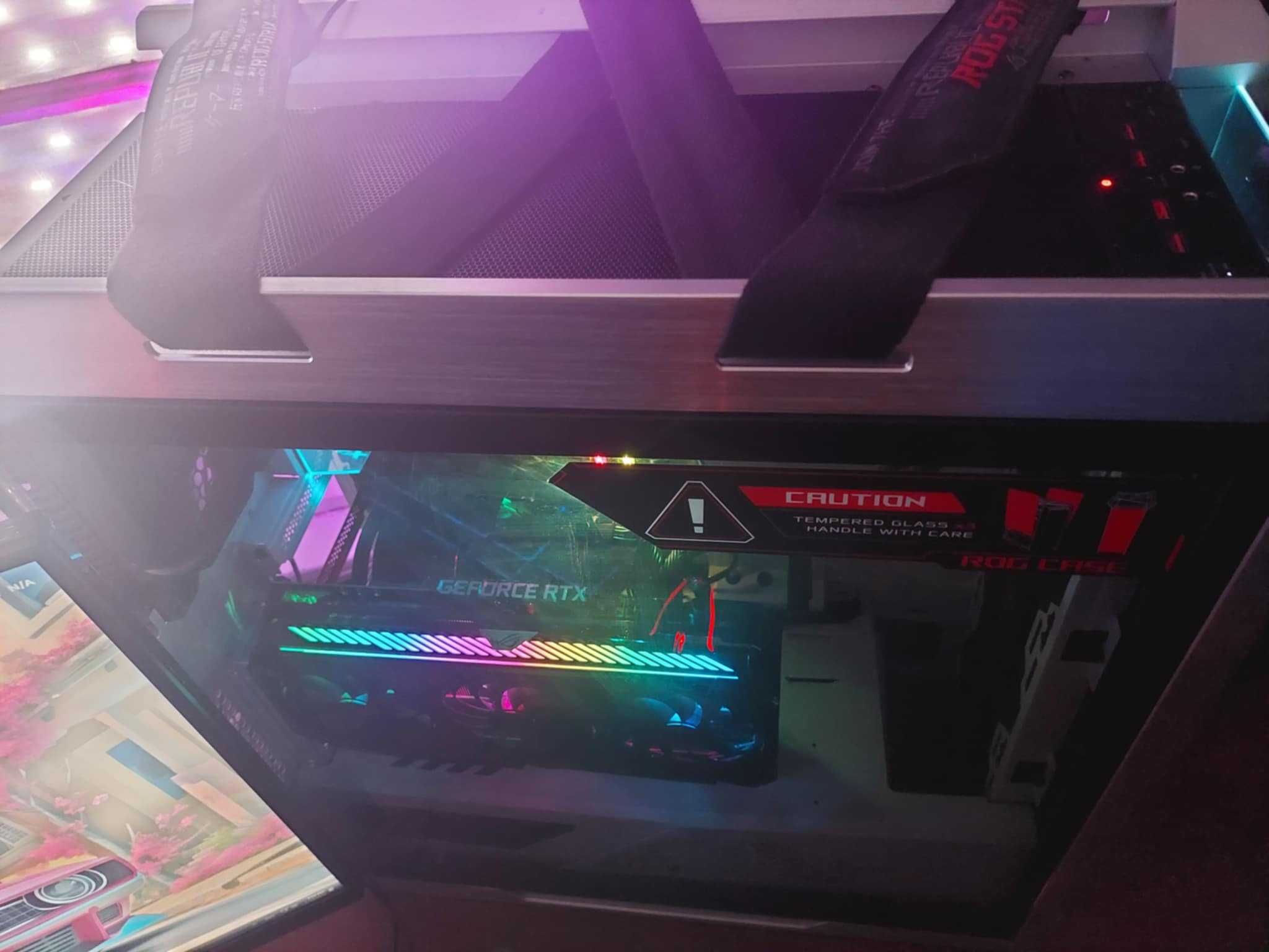 Asus Rog Strix- Геймърски шедьовър-5800x3d, Rtx 3080