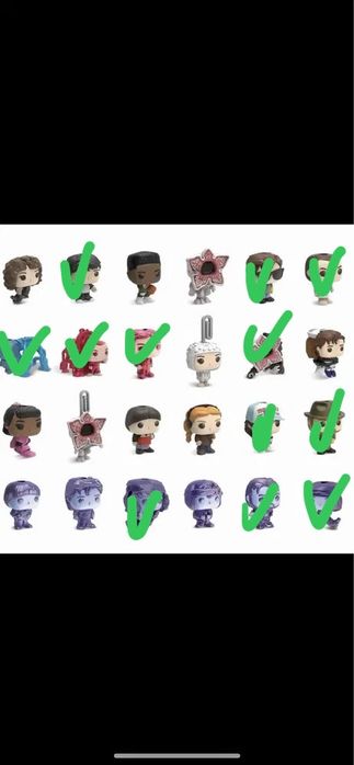 Обменяю Vecna или Steve из kinder joy stranger things