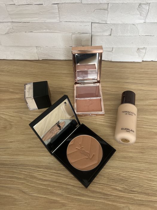 YSL bronze/Dior/Guerlain Terracotta/Patrick Ta/Huda beuty