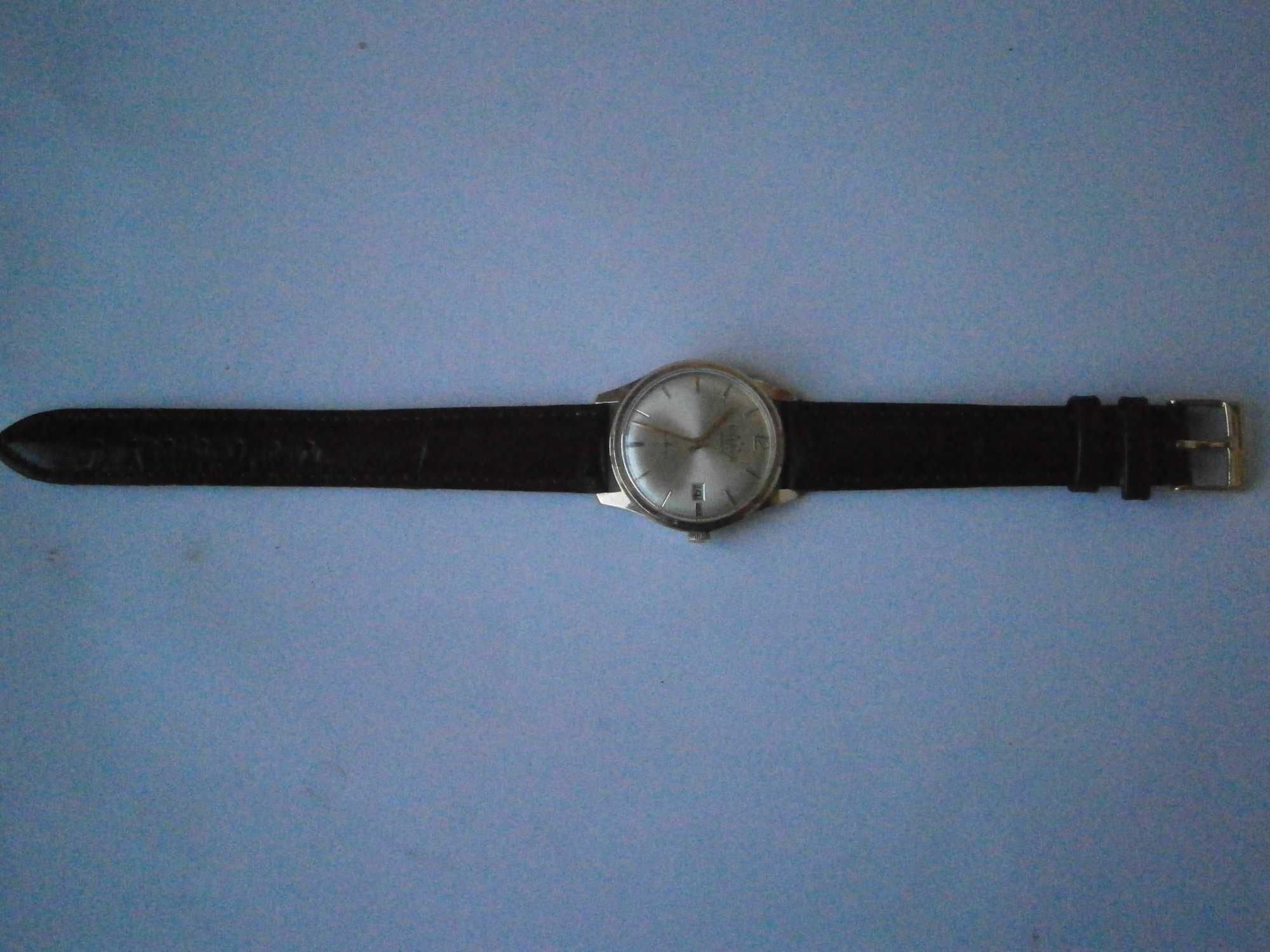 H. GERVIN, hand winding, cal. FHF 81-2 /date/, 17 jewels, swiss made