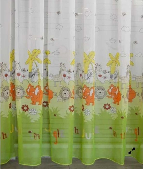 Перде за детска стая Животни