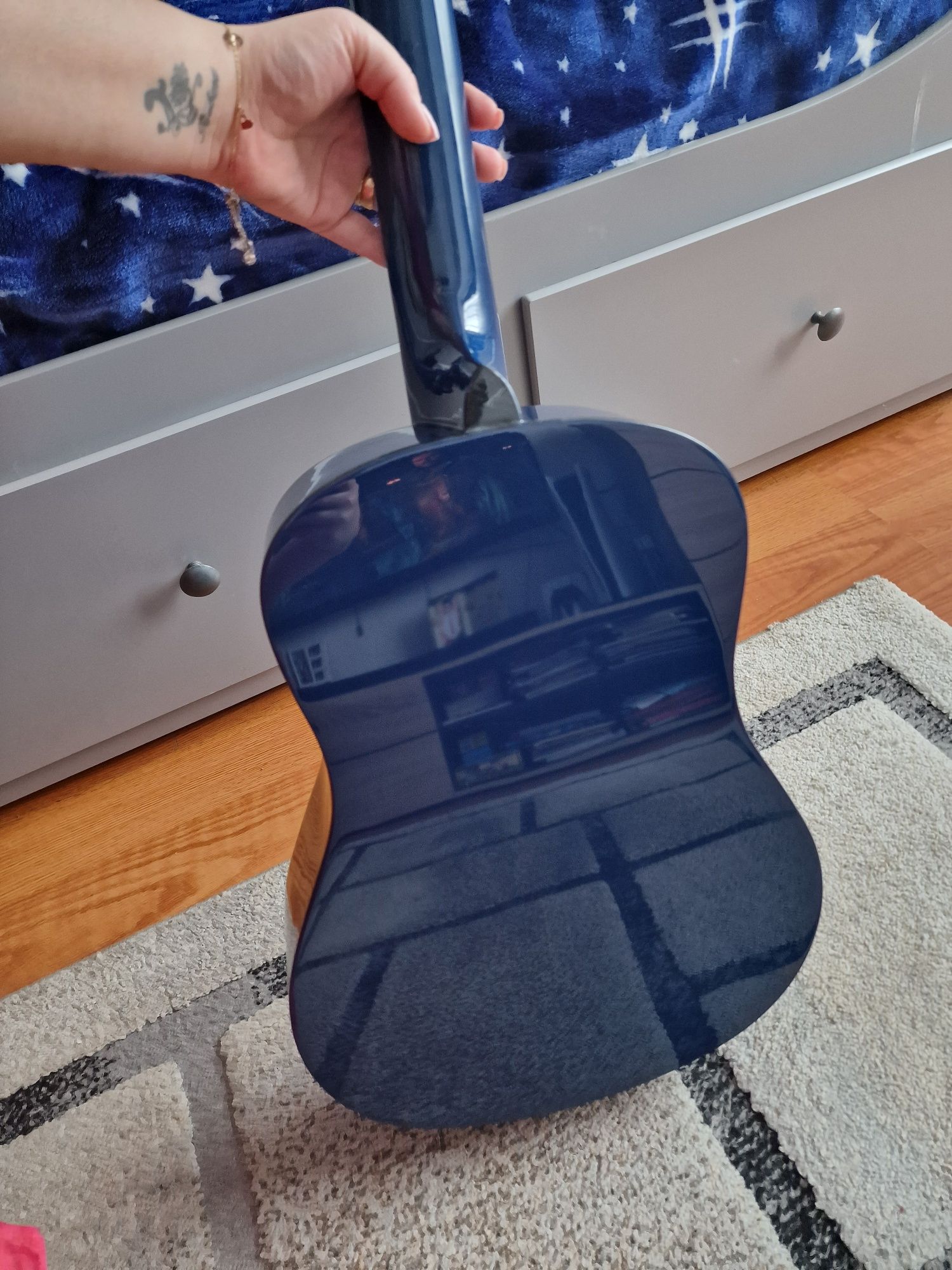 Chitara Startone CG 851, size 1/2 + husa și stand partitura