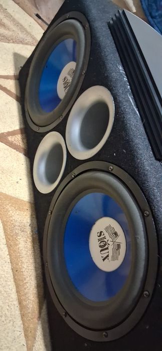 Vând amplificator auto blaupunkt gt4 special 750w