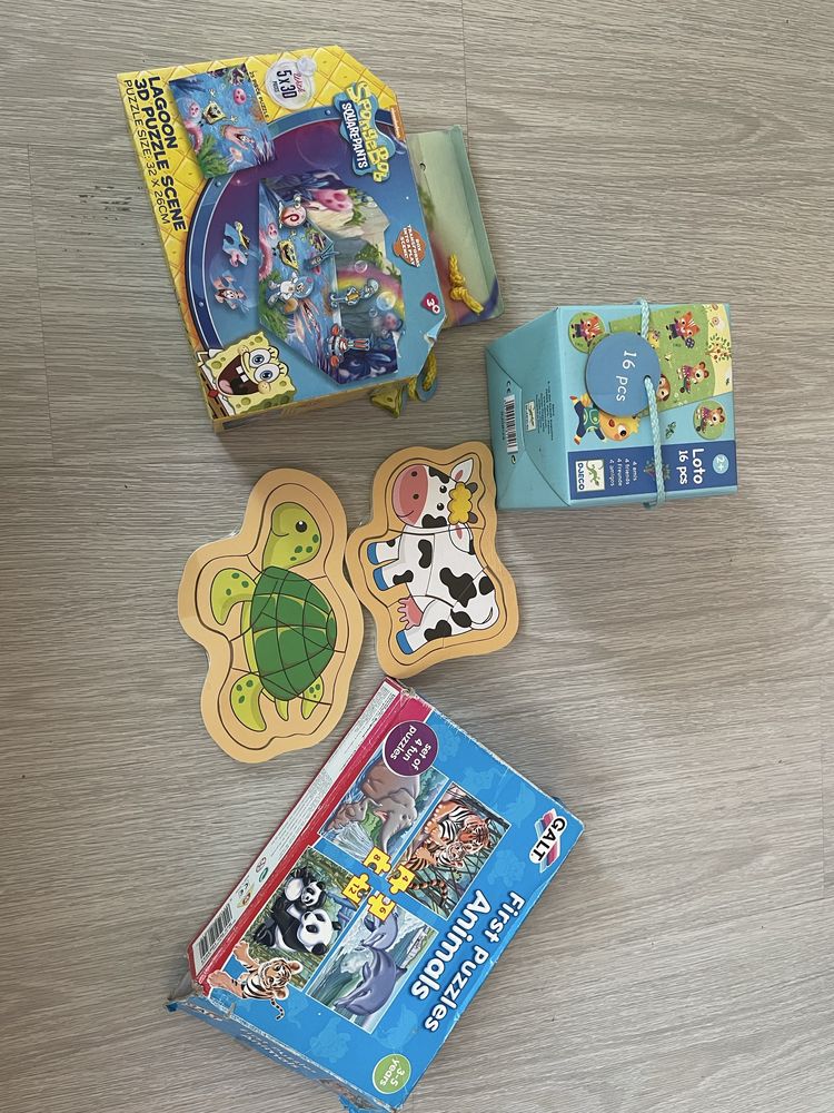 4 Образователни игри нови и почти нови + подарък