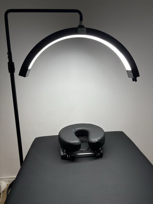 Pat pliabil extensii gene. Lampa Moon Light semiluna led BARHAT!