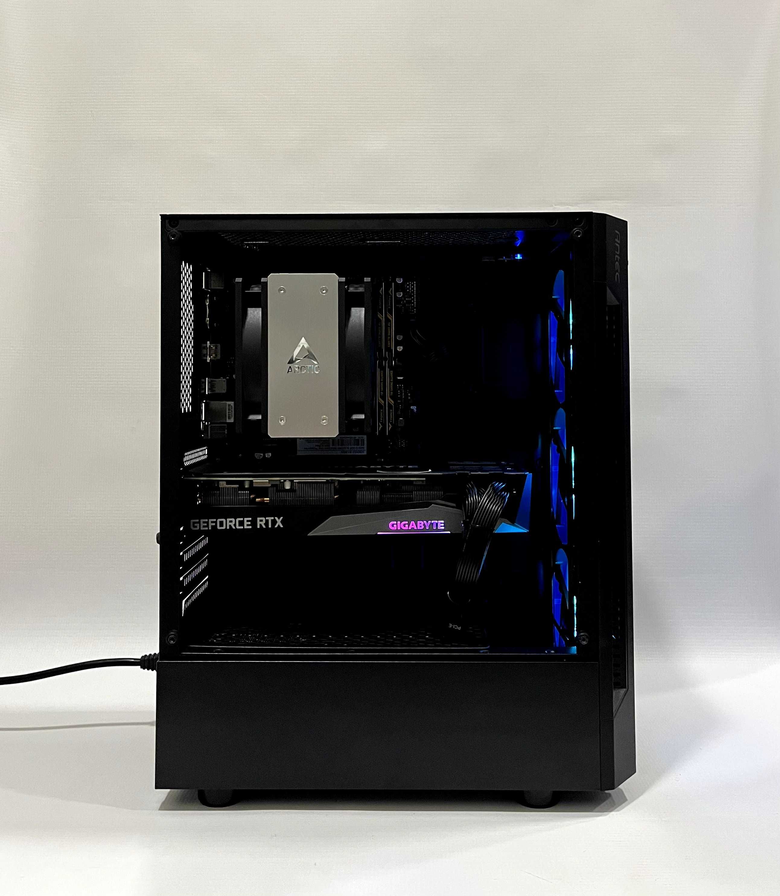 Геймърски компютър AMD Ryzen 7 5700G, RTX 3070 8GB, 16GB ram