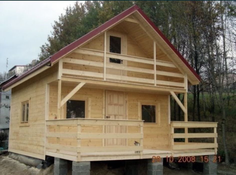 Confecționăm cabane tip A-Frame