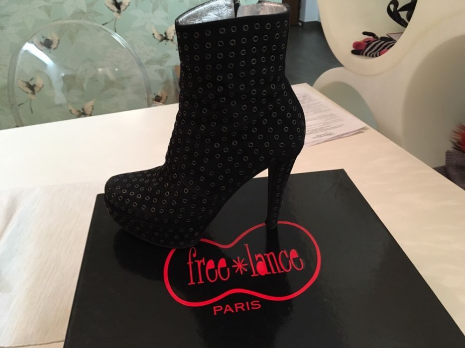 Botine Free Lance negre