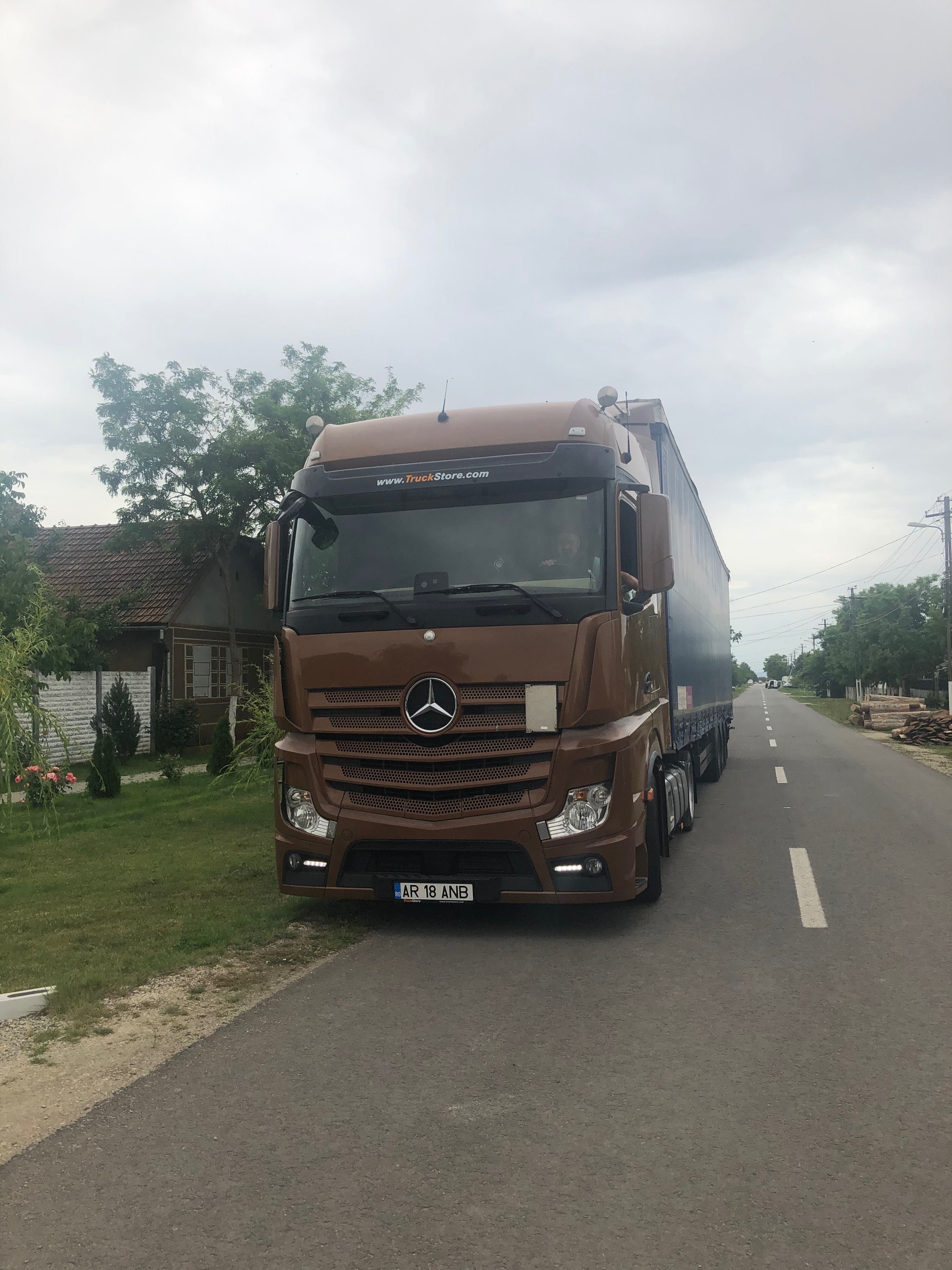 Mercedes actros mp4, euro6