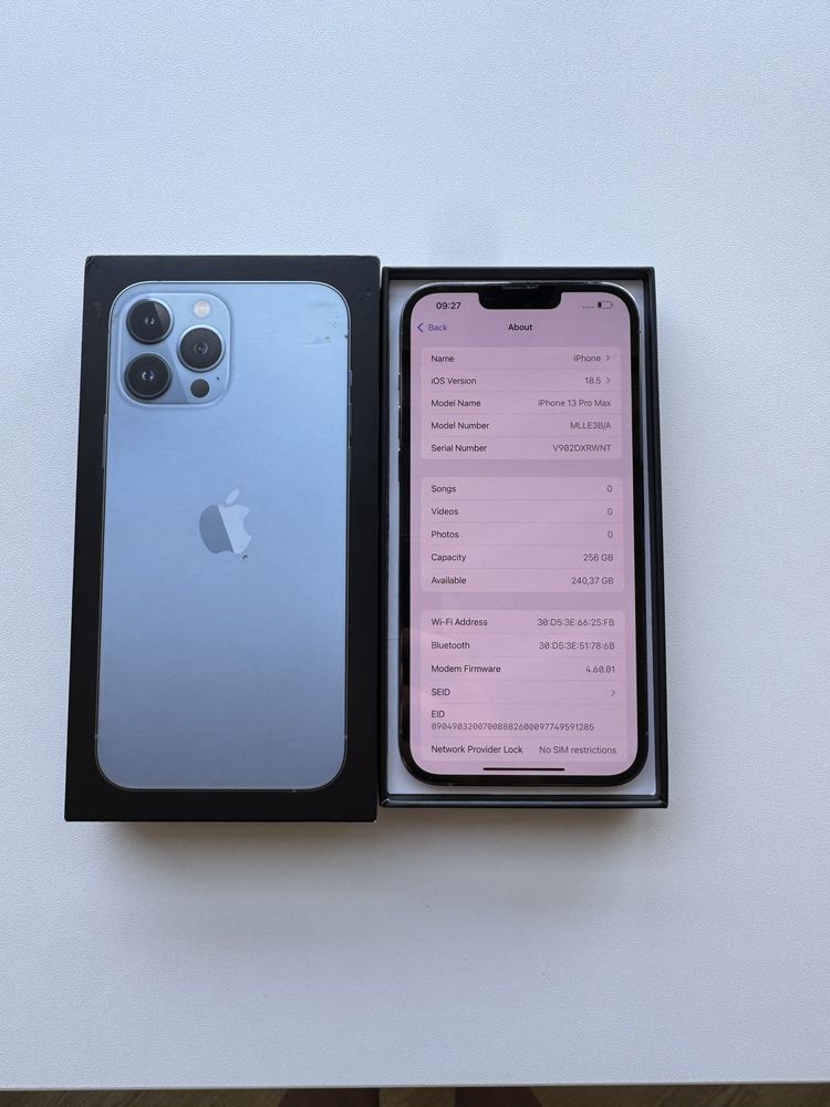 iPhone 13 Pro Max 256 GB