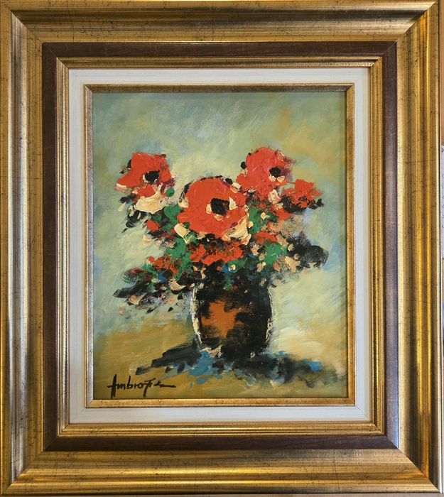 Tablou, Ambrozie Nicolae, tablou, flori