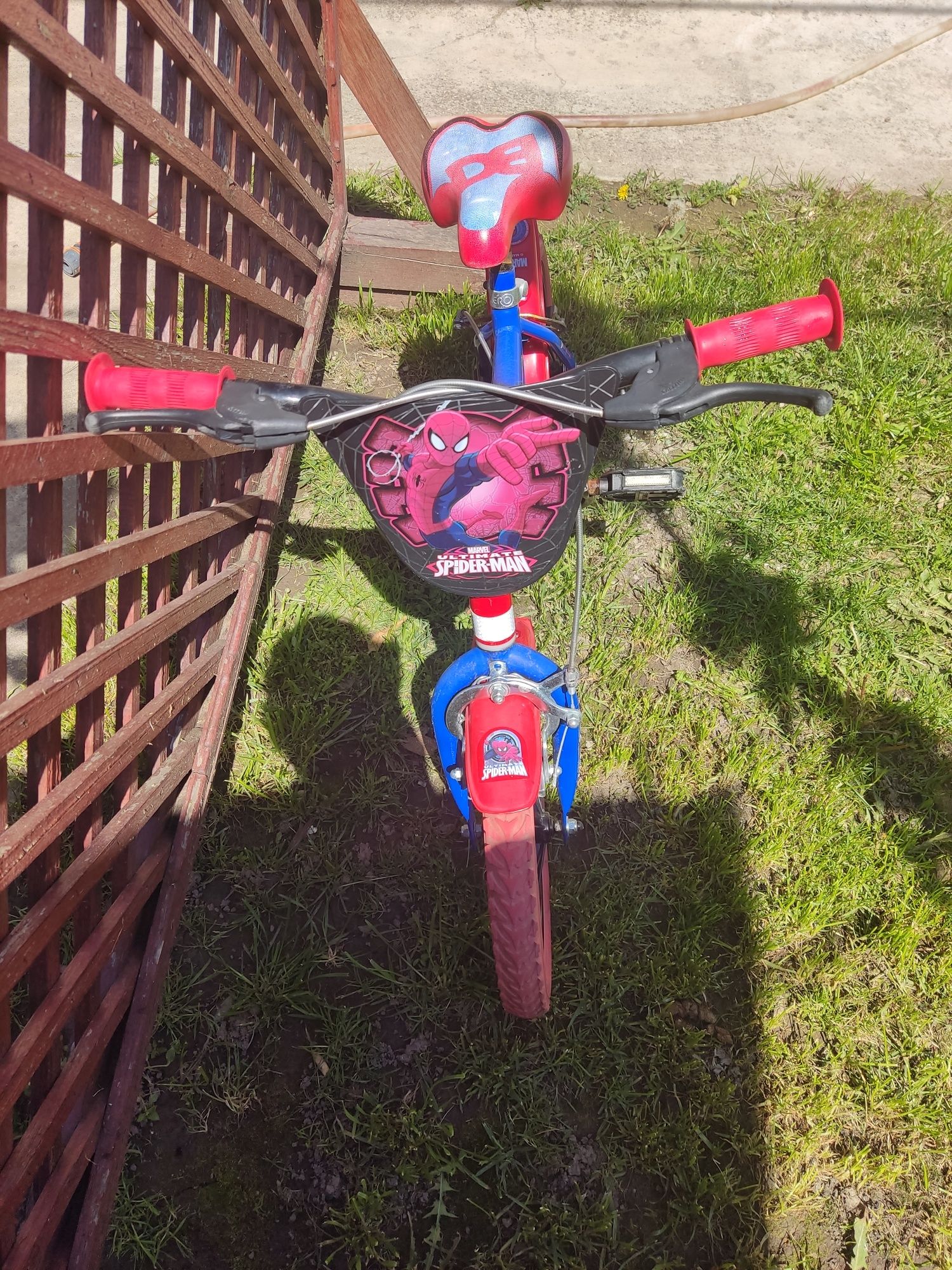 Bicicletă Spiderman copii