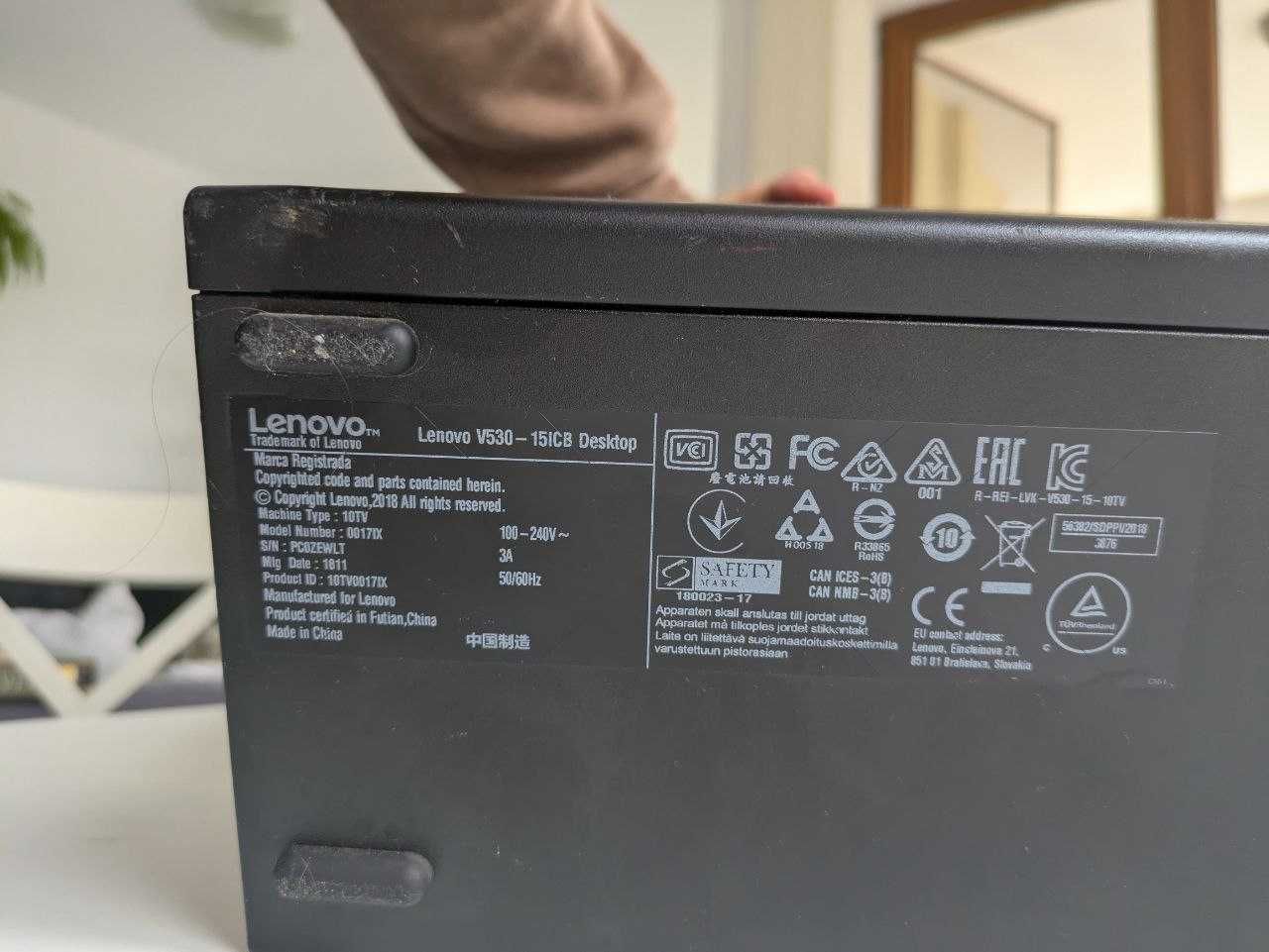 Lenovo V530 / intel i5 8400 / 8gb ram / 1tb HDD / опция GT 1030