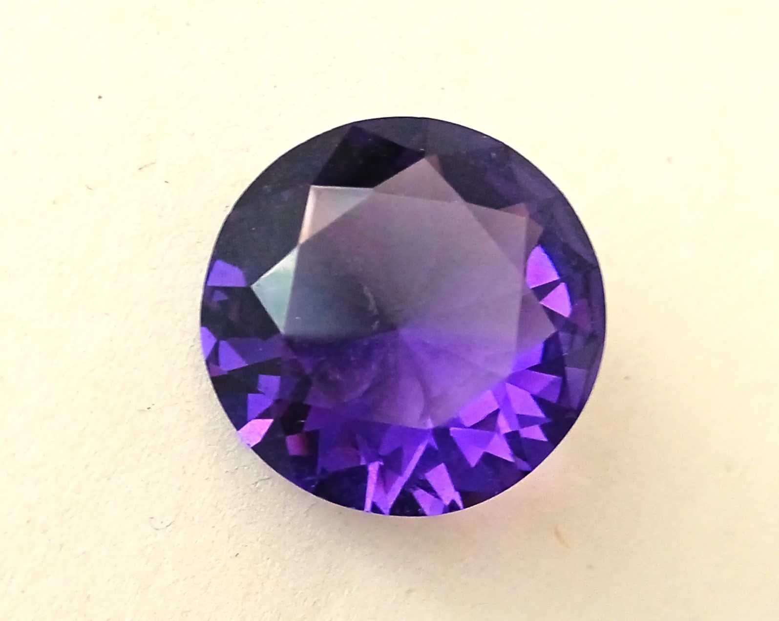 Бижутерия - Фасетиран аметист  8.95 к. Сертификат