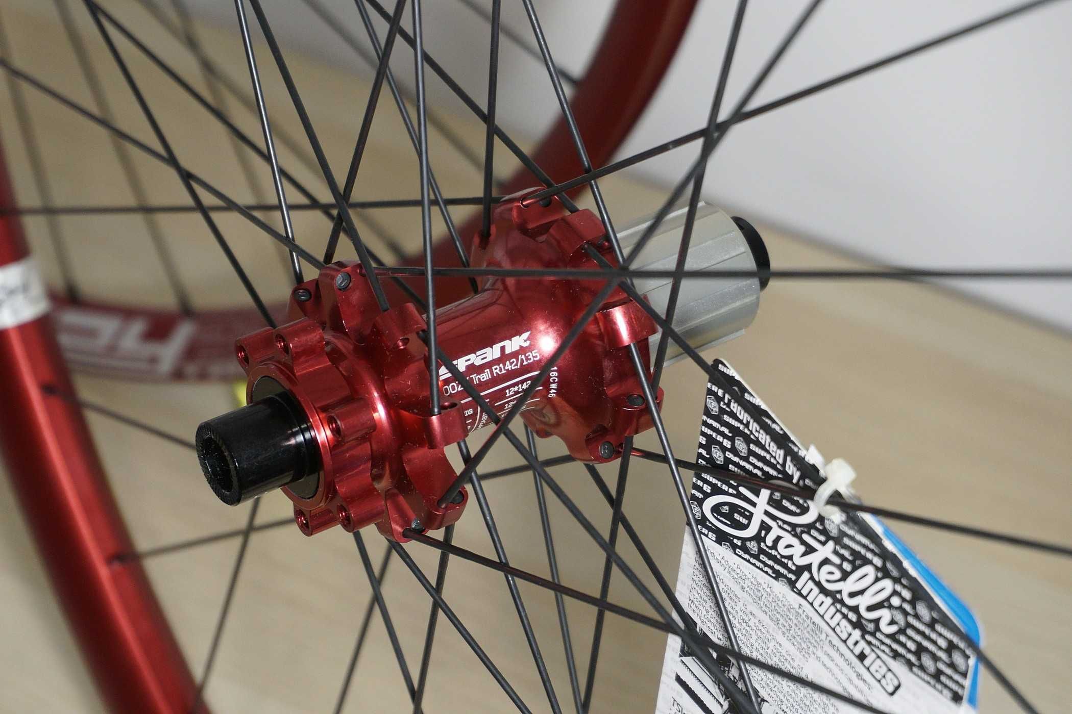 29" Капли Wheelset Spank Oozy Trail 295 RED - 15x100, 12x142 / Вкл.ДДС