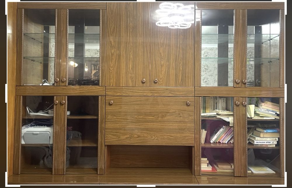 Шкаф гостинная разобранная