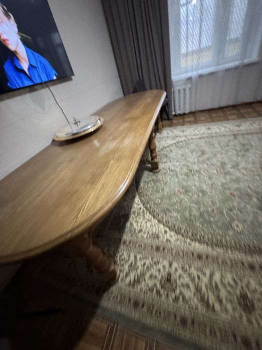 Стол 4 метоа натуральный дуб