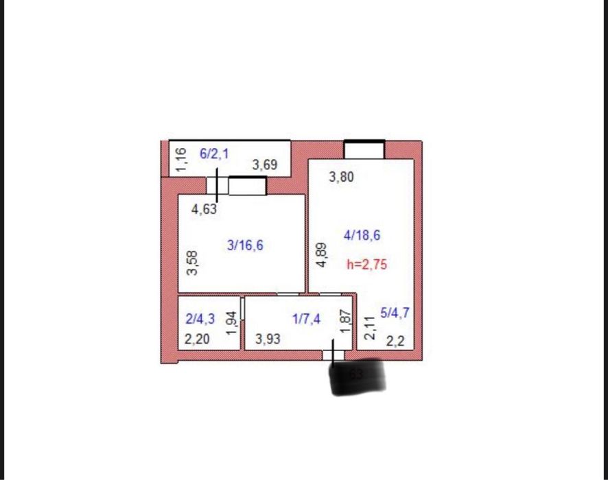 Срочно! Евро 2 в ЖК Женева