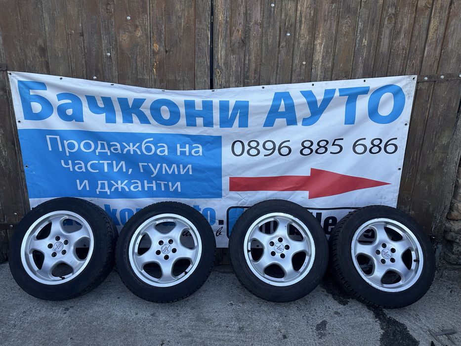 16 5х100 джанти с гуми