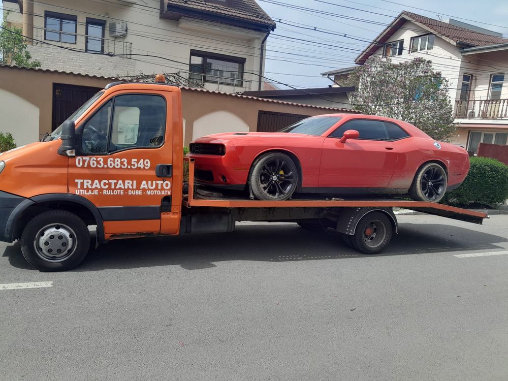 Tractari auto moto dube utilaje platforma auto A0 A1 A2 A3 asistenta
