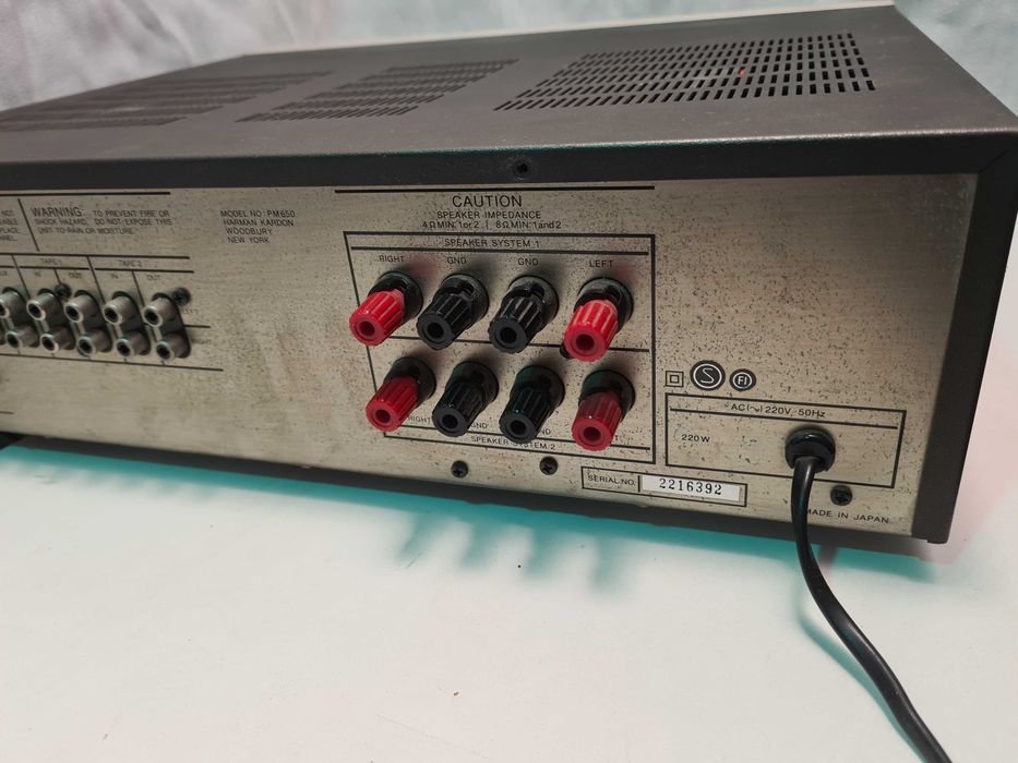 Amplificator Harman Kardon pm650 butoane fosnesc