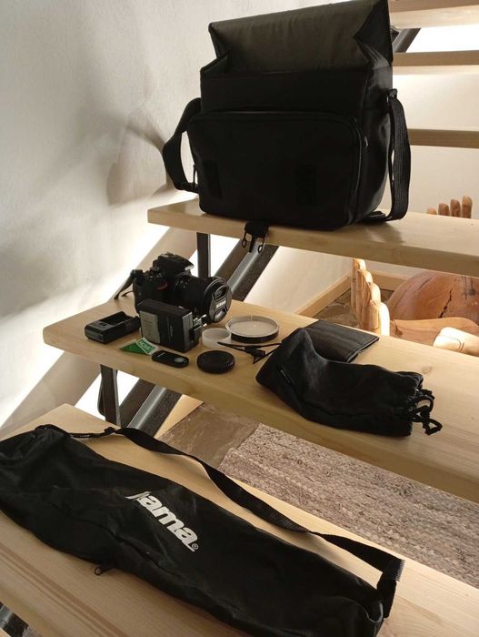 Професионален Фотоапарат Nikon D5600 + Статив и Екстри Супер Оферта!!!