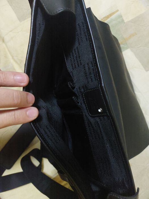 Мъжка кожена чанта Montblanc