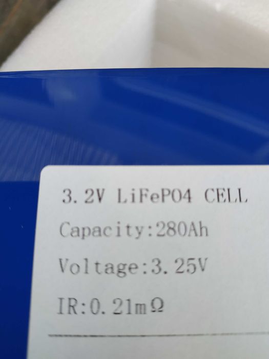 батерии клетки ЕVЕ 3.2v 280a LIFEPO4 16S 14KW