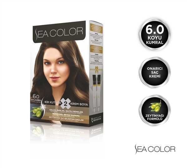 Боя за коса 2 бр. SEA Color