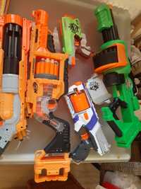 Nerf - 5 pistoale copii - Lawbringer, Sidestrike, Doomlands, Strongarm