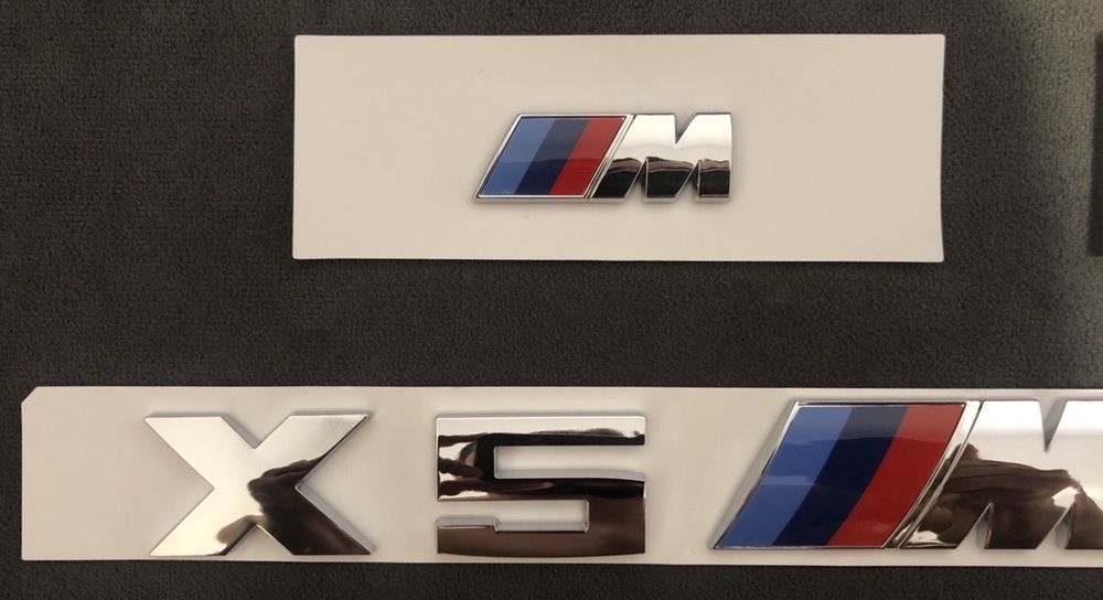 Emblema BMW Stema Cifre crom Aripa Xdrive X5M50D X5 X6 e70 e53 f15 g05